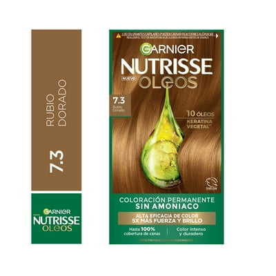 Coloración Cabello Rubio Dorado 7.3 160 Ml Garnier Oleos