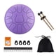 thumbnail image 4 of Tambor Lengua De Acero Meditación Yoga 6” 11 Tonos Morado, 4 of 9