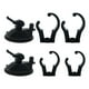 thumbnail image 2 of Clips De Ventosa Para Acuario, Soporte Para Manguera De Pecera, Clips Para Tuberías De Agua, Luz LED Negra, 2 of 4