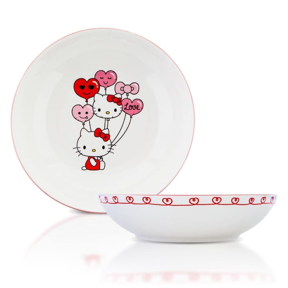 Cuenco Sanrio con forma de globo Hello Kitty, 23 cm, cerámica