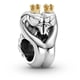 thumbnail image 1 of Charm Pandora Cisnes Y Corazón Bicolor, 1 of 2