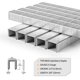 thumbnail image 4 of Grapas de tapicería galvanizadas KAMSIN 8010 21GA 10 mm 10 000 uds, 4 of 7