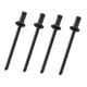 thumbnail image 5 of 4x remaches de roseta para coche, reemplazo Universal, resistente, fácil de instalar, accesorio resistente al desgaste, piezas prácticas de reparación Negro, 5 of 5