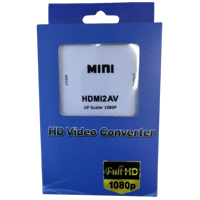 Genérica - Convertidor Hdmi A Av Rca 1080P