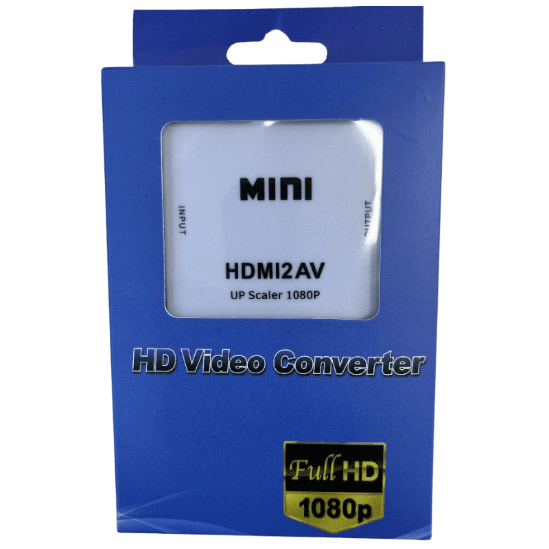 Genérica - Convertidor Hdmi A Av Rca 1080p