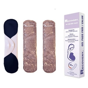 Recovery - Compresa Postparto Alivia Dolor Perineal Frio/Calor 2 Unidades