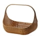 thumbnail image 2 of Cesta Tejida A Mano Cesta Tejida A Mano Portátil Para Playa Camping Senderismo 37cmx22cmx29cm, 2 of 5