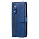 thumbnail image 2 of Funda tipo cartera para Samsung Galaxy A06 con bolsillo con cremallera y ranuras para tarjetas – Función de soporte Azul, 2 of 6