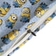 thumbnail image 5 of Pale Blue Minions Comforter Set Soft 3 Pcs Twin Bedding Sets Thicken for All Season, 5 of 5