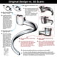 thumbnail image 2 of Gancho Espiral para Masa de Repuesto de Acero Inoxidable para KitchenAid, 2 of 9