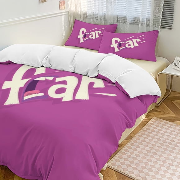 Fear Inside Out Comforter Set Soft 3 Pcs Twin Bedding Sets Thicken for All Season