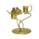 thumbnail image 5 of Candelabro De Hoja, Candelabro Para Bar, Sala De Estar, Decoraciones De Mesa, Dorado, 5 of 5