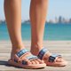thumbnail image 2 of Sandalias Unisex Kappa 222 Banda Aster 8 Naranjo, 2 of 8