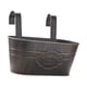 thumbnail image 4 of Maceta De Barandilla Para Balcón, Maceta Colgante, Cubo, Maceta De Ventana De Hierro De Metal, Caja Negra, 4 of 5