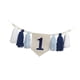 thumbnail image 1 of Banner De Silla Alta Decoración De 1er Cumpleaños Para Fiesta De La Habitación Decoración De La Habitación Para Niños Cumpleaños Azul, 1 of 5
