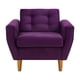 thumbnail image 1 of Sofa Bote 1c Felpa 04 Morado, 1 of 6