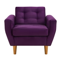 Bodevir - Sofa Bote 1C Felpa 04 Morado