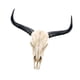 thumbnail image 2 of Escultura De Pared Con Cabeza De Toro Y Calavera, Obra De Arte Artesanal Para Chimenea, Galería, Granja, Estilo B, 2 of 5