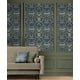 thumbnail image 2 of Papel pintado NextWall 52 cm x 4,6 m Denim y Salvia Floral, 2 of 9