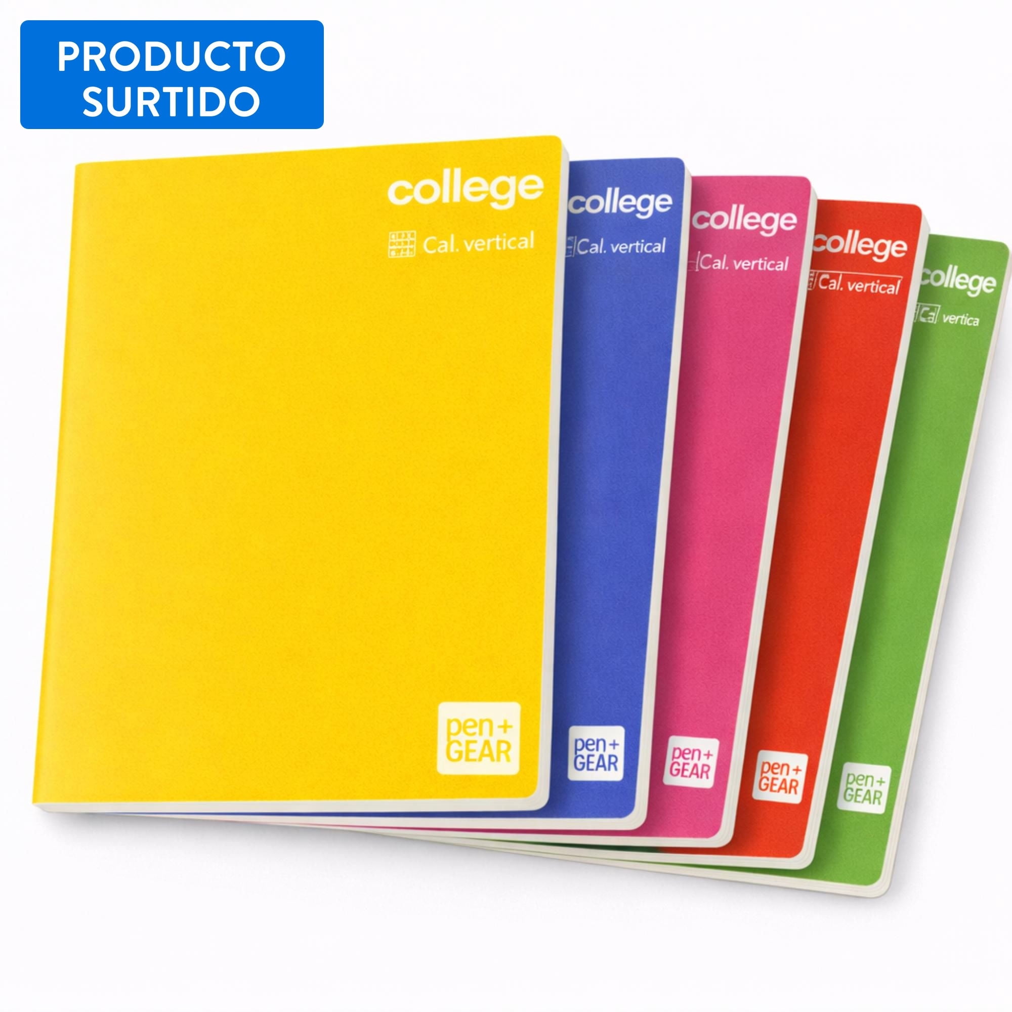 Cuaderno College Cal Vert 80h Pen&gear Pen+Gear