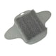 thumbnail image 4 of Colchoneta de depurador de pie de ducha, cepillo de lavadora de limpieza, limpieza del hogar reutilizable Masajera de masajeador de bañera, cepillo de Gris, 4 of 5