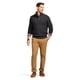 thumbnail image 3 of Jersey Izod con estampado de botones para hombre Asphalt XL, 3 of 6
