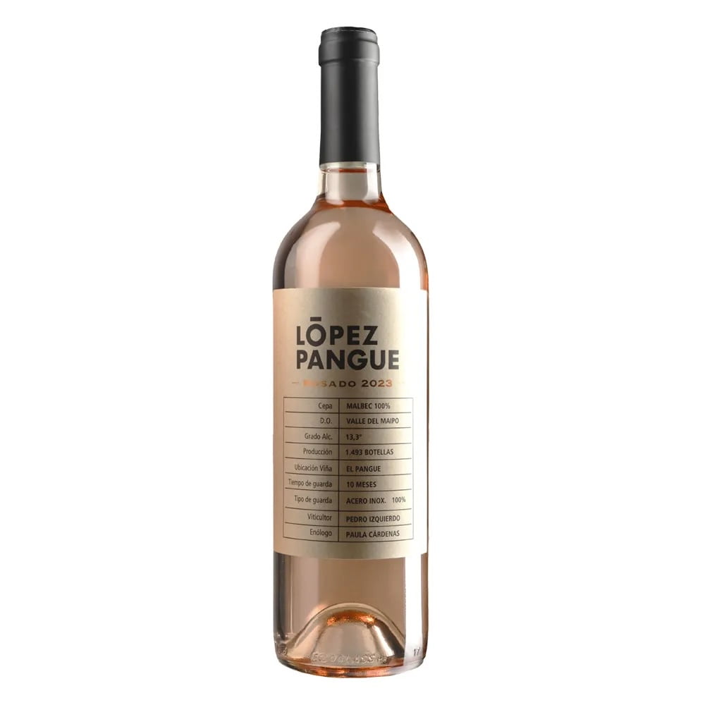 Lopez Pangue - Vino Rosado Malbec 13 3g 750cc