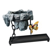 Ioensy - Maceta Para Jardín, Maceta, Contenedor De Flores, Maceta Suculenta Cuadrada Con Rocalla