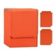 thumbnail image 5 of Caja Para Baraja De Cartas Coleccionables, Protector Resistente Para Tarjetas De Juego Con 2 Divisores, Color Naranja, 5 of 5