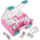 thumbnail image 5 of Caja de almacenamiento Gamegenic Game Castle rosa/blanco/verde azulado, 5 of 8