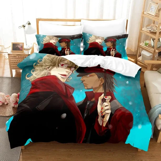 Tiger & Bunny Bedding Set Duvet Cover Bed Set Quilt Cover Pillowcase Comforter Boys Adult Bedding Set Bed Sheets