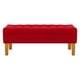 thumbnail image 1 of Banqueta Wood 2c Felpa 04 Rojo, 1 of 4