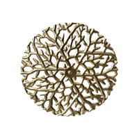 Bothyi - Colgantes De Disco Decorativos De Escultura De Pared De Metal Para Baño De Dormitorio De Granja 25Cm