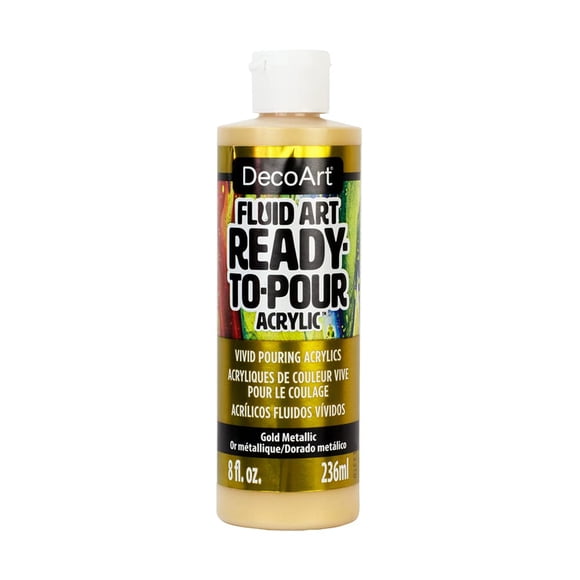 DecoArt Fluid Art Oro 236 ml