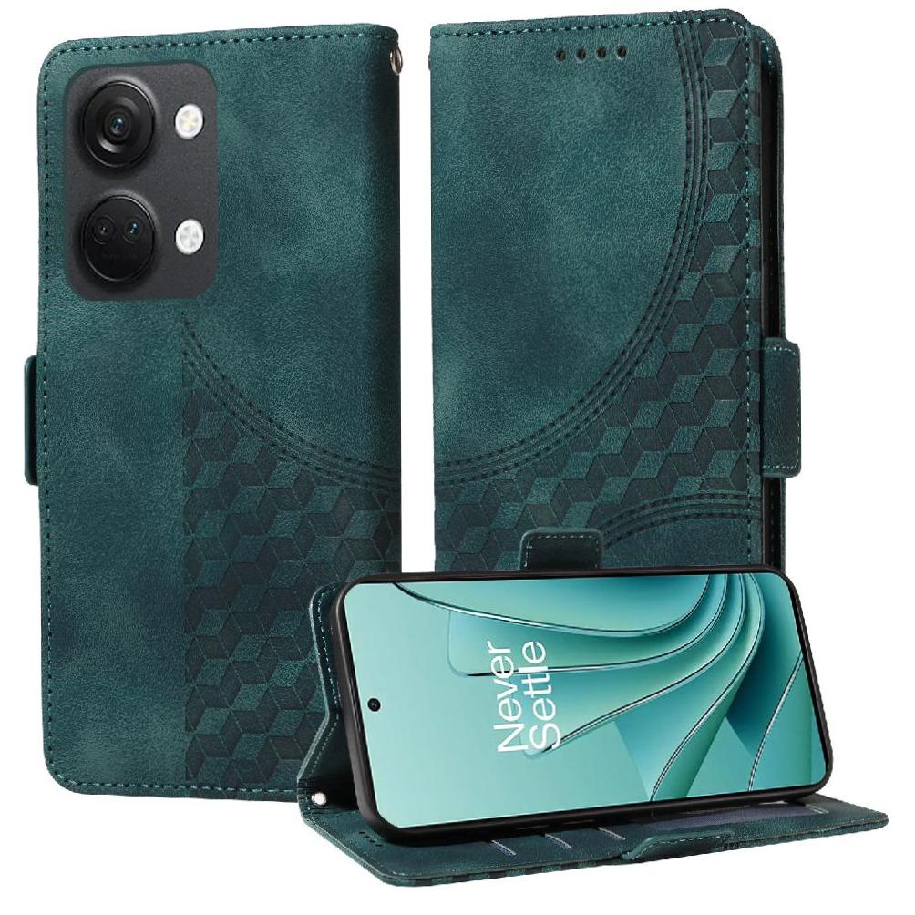 Carcasa Foxdock Oneplus Nord 3 De Cuero Pu, Diseño Acolchado Clásico, Protección Contra Caídas Y Rayones