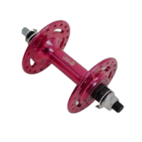 Maza Delantera Pista Aluminio Qi & Su (36H) Roja Qs-437