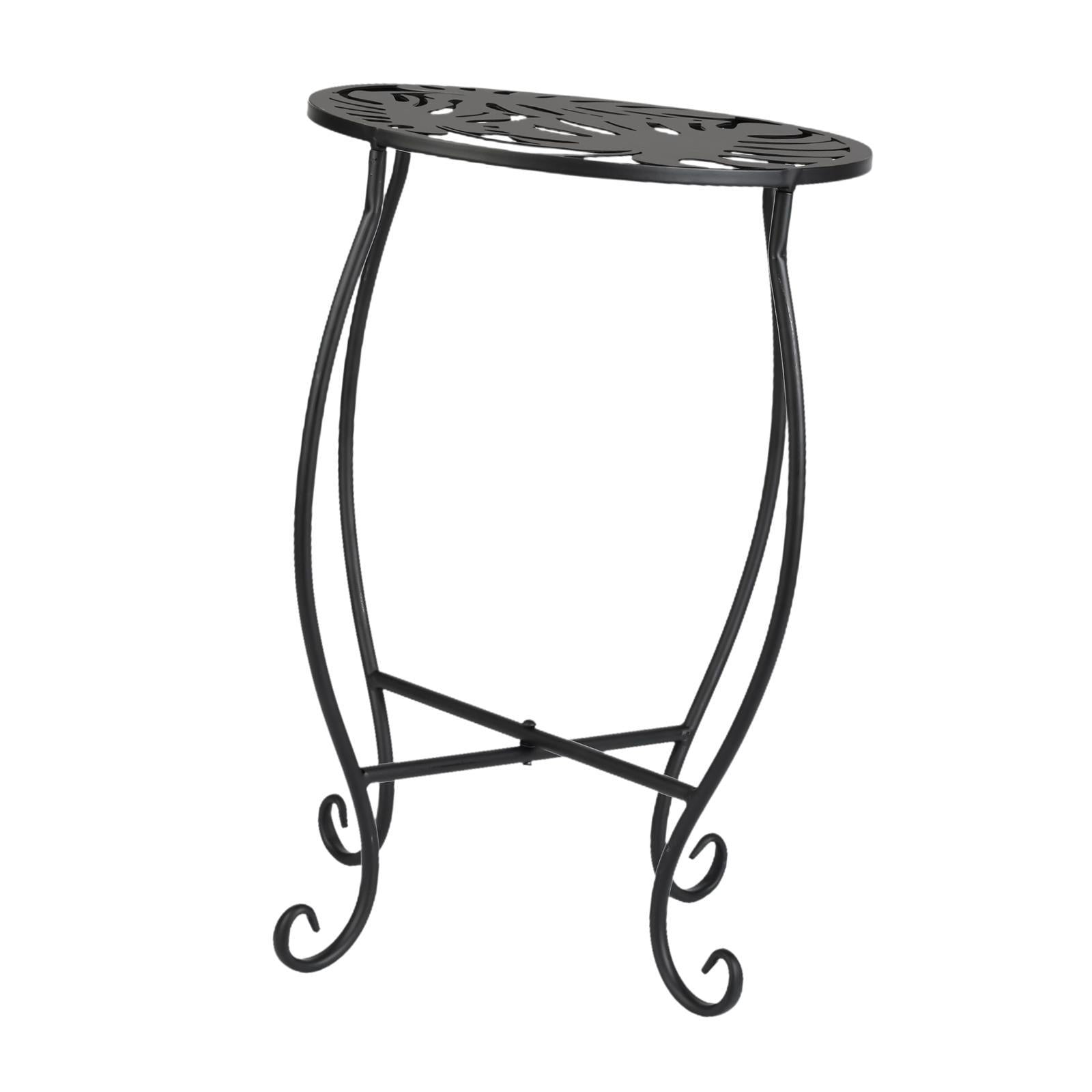 Ioensy - Soporte Para Plantas Para Interior Y Exterior, Resistente Al Óxido, Para Habitaciones, Patios Y Balcones.