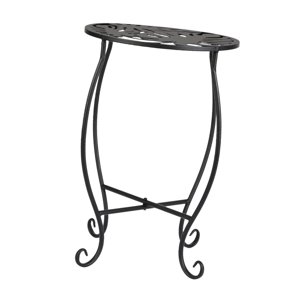 Ioensy - Soporte Para Plantas Para Interior Y Exterior, Resistente Al Óxido, Para Habitaciones, Patios Y Balcones.