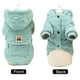 thumbnail image 3 of Suéteres para perros pequeños, sudaderas de forro polar para gatos, suéteres cálidos para cachorros de primavera e invierno, suéteres para mascotas (verde), 3 of 7