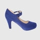 thumbnail image 3 of Zapato taco Azul Heriel, 3 of 4