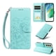 thumbnail image 1 of Funda Billetera FOXDOCK Compatible con Samsung Galaxy S21 FE, Diseño Perrito Tierno, Ranuras para Tarjetas y Soporte Plegable, 1 of 6