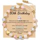 thumbnail image 1 of Sereney Birthday Bracelet Gift for Girls, Natural Crystal Bracelet for 10-Year-Olds, 1 of 3