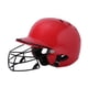 thumbnail image 4 of Baseball Batting Helmet Softbol Helmen Ventilación Ventilación Ventilación Guardia Absorbente con Facera de la Facera para Deportes de Competencia Rojo, 4 of 5