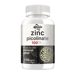 Purevia Zinc Picolinato 100Mg Mejora Sistema Inmune 120 Caps