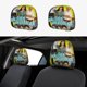 thumbnail image 1 of Arkadaşlar Funda Protectora Universal para Reposacabezas de Coche, Funda Elástica para Reposacabezas de Asiento de Auto, Funda de Tela Antipolvo, Accesorios de Interior 2 Piezas, 1 of 6