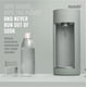 thumbnail image 4 of Saturador Mysoda Glassy Silent de 1 L con botellas de vidrio y plástico, 4 of 6