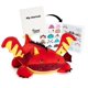 thumbnail image 1 of Almohada MEMORY MATES Dragón Rojo 38 cm con Diario, 1 of 6