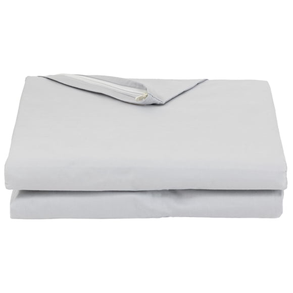 Funda para futón FULI de algodón Full XL 145x216 cm gris