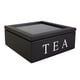 thumbnail image 2 of Caja Para Bolsitas De Té Soporte Para Bolsitas De Té Apilable Inicio Para Una Variedad De Tés Y Condimentos Negro, 2 of 6