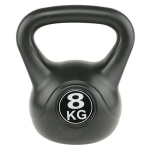 Atletis - Kettlebell Mancuerna Pesa Rusa Cemento 8 Kg Negro